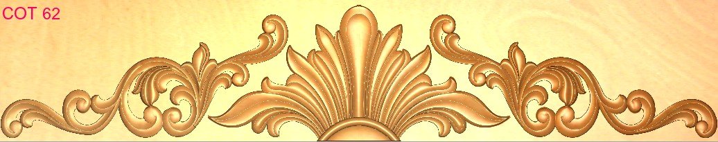COT DESIGNS - COT-62 Divine Carved Relief CNC Design